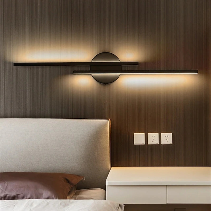 ZenithLicht - Moderne LED-Wandleuchte Twin Linear