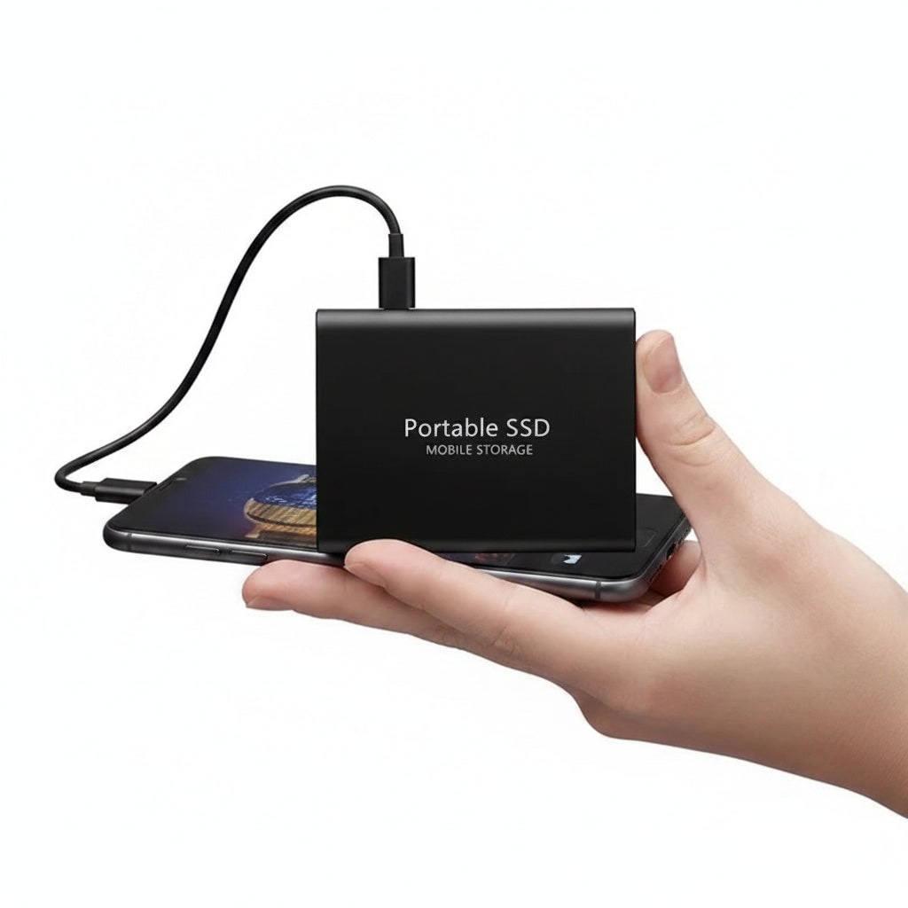 Externes tragbares SSD-Speichergerät USB