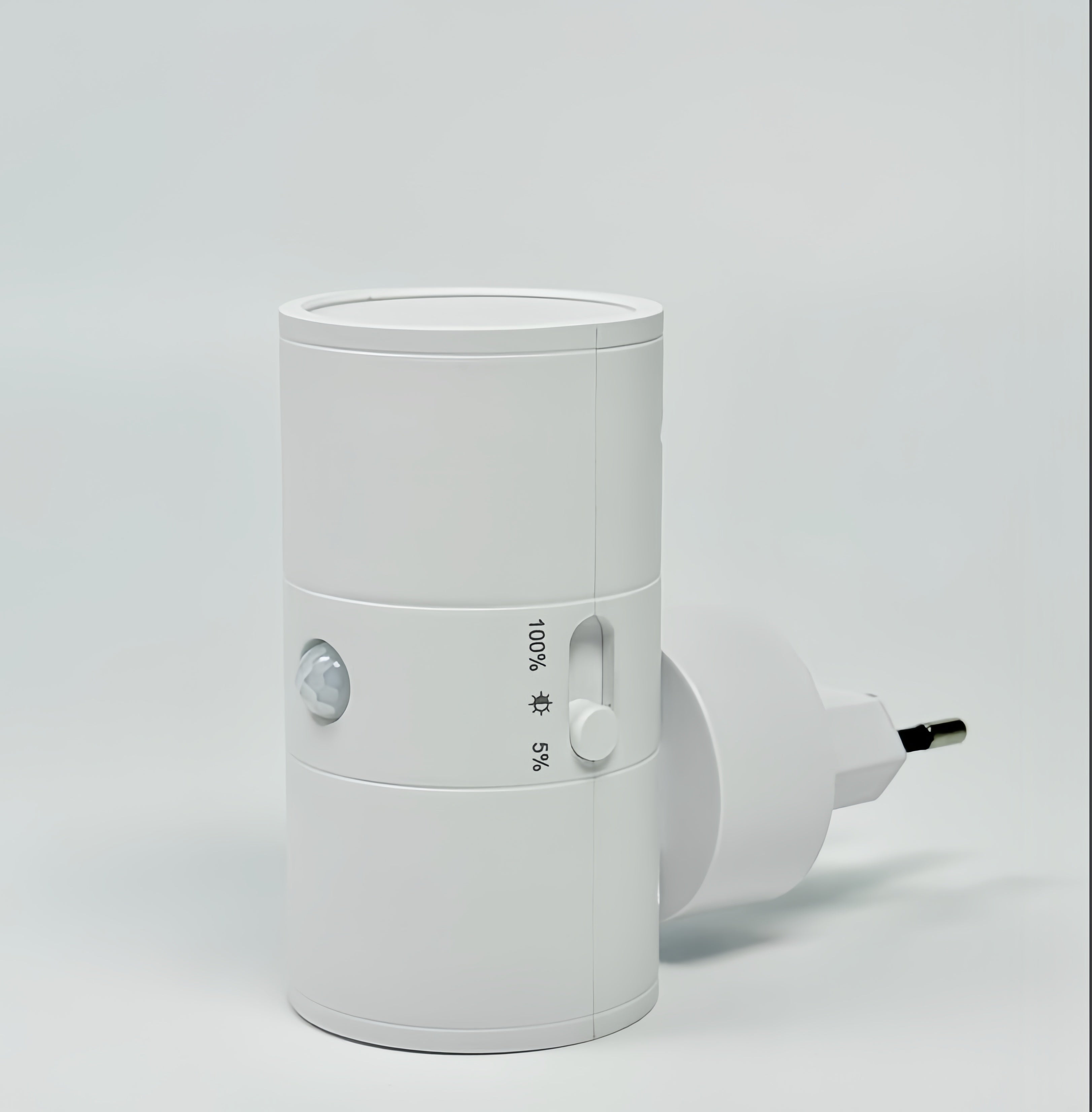 PlugGlow Steckdosenlampe – Dimmbares LED-Nachtlicht für Flur & Schlafzimmer