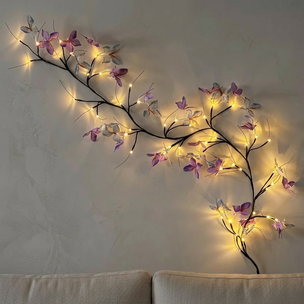 LED-Schmetterlingszweig-Leuchte
