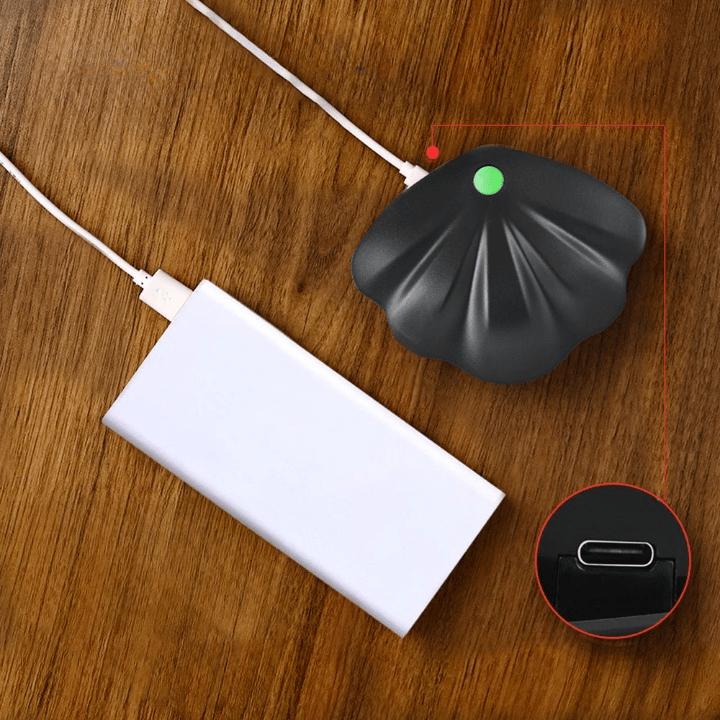 NightGlow LED-Nachtlicht mit Bewegungssensor - wiederaufladbar, dimmbar für das Schlafzimmer