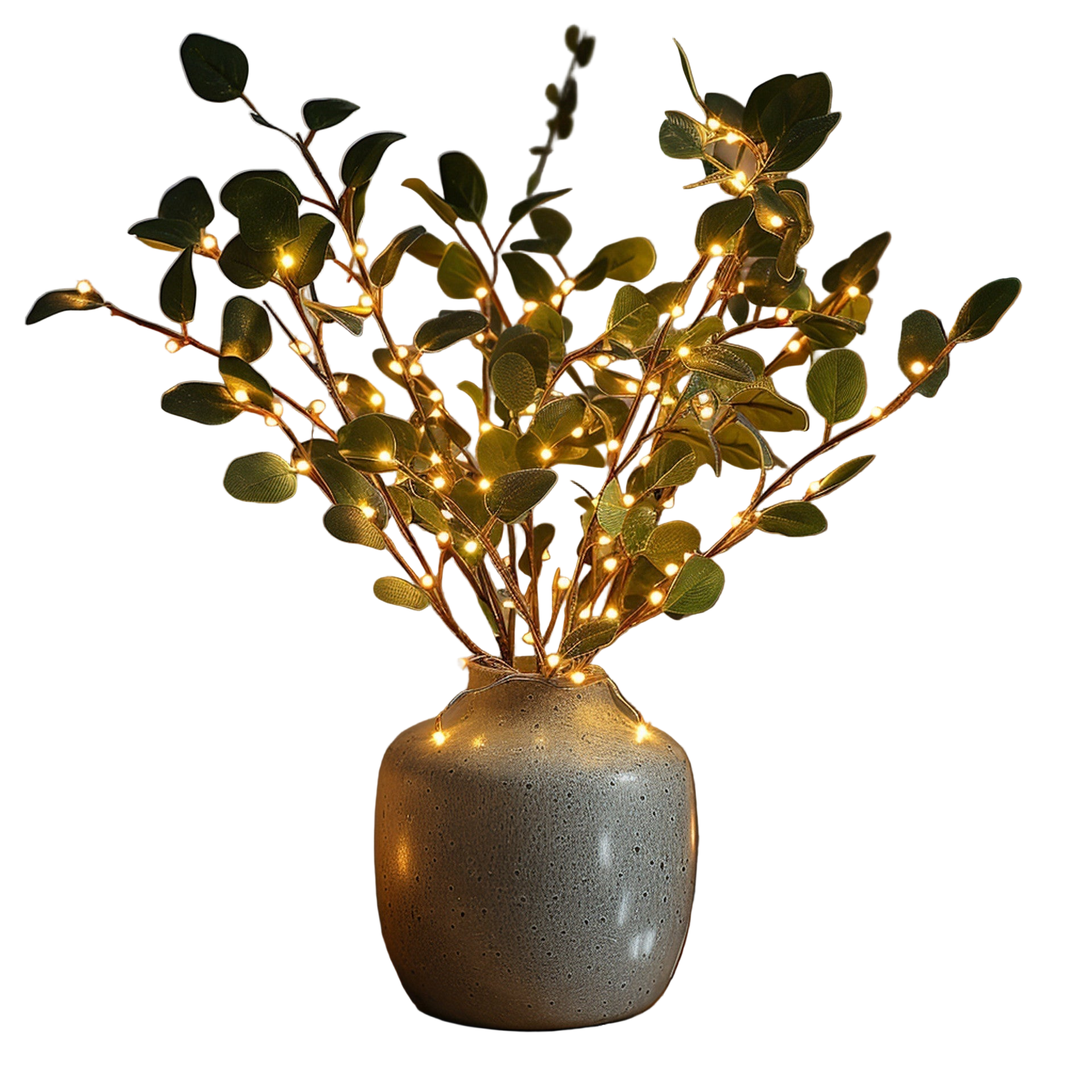 OlivAura LED-Feenlichterzweig warmweiß wetterfest für Garten