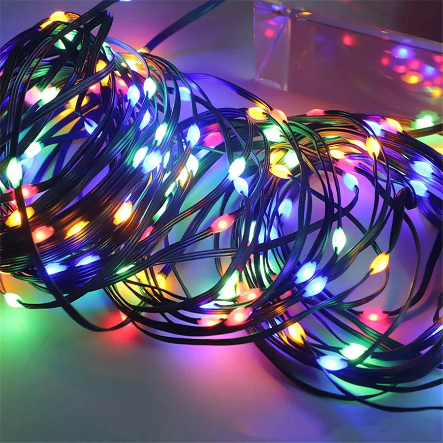 LED-Lichterkette für Innen- und Außenbereiche