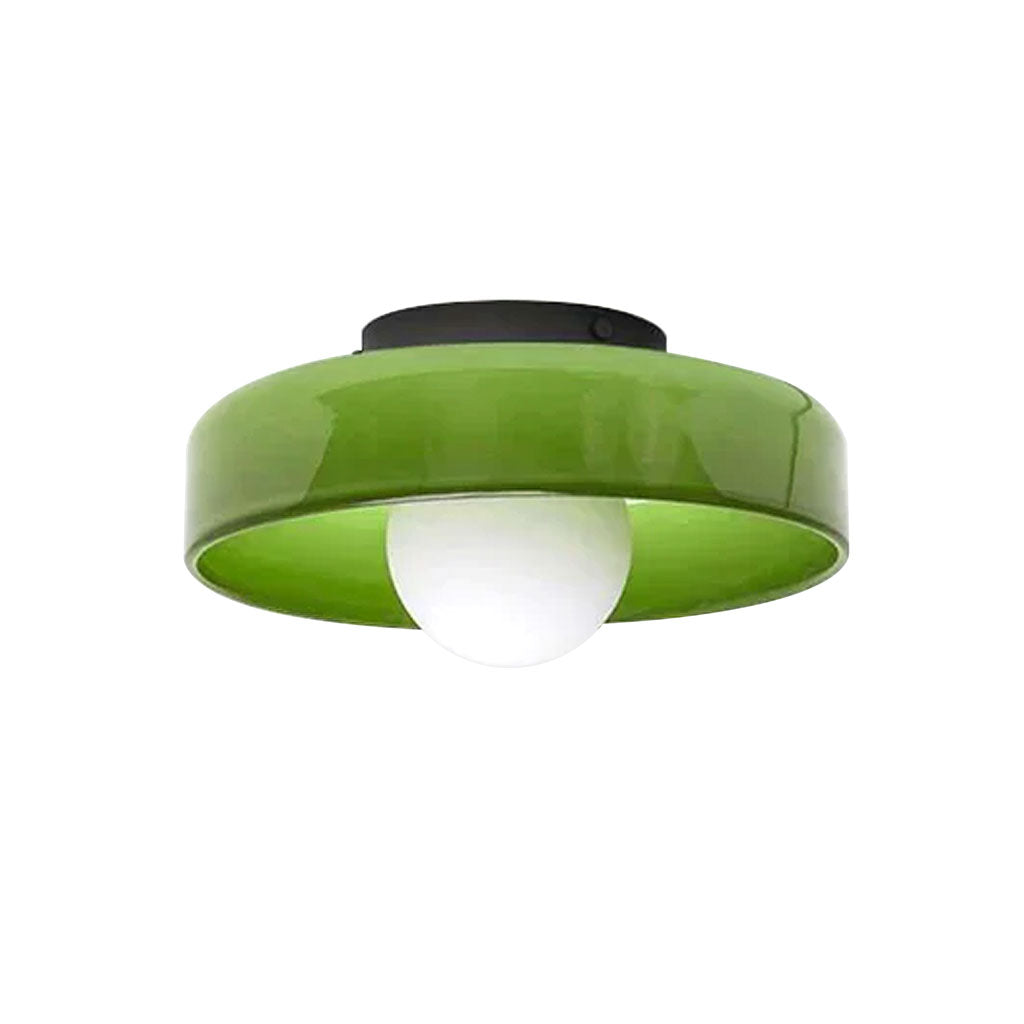 Lumisca Glasplatte Decken- & Wandleuchte Modern Weiß Wohnzimmer