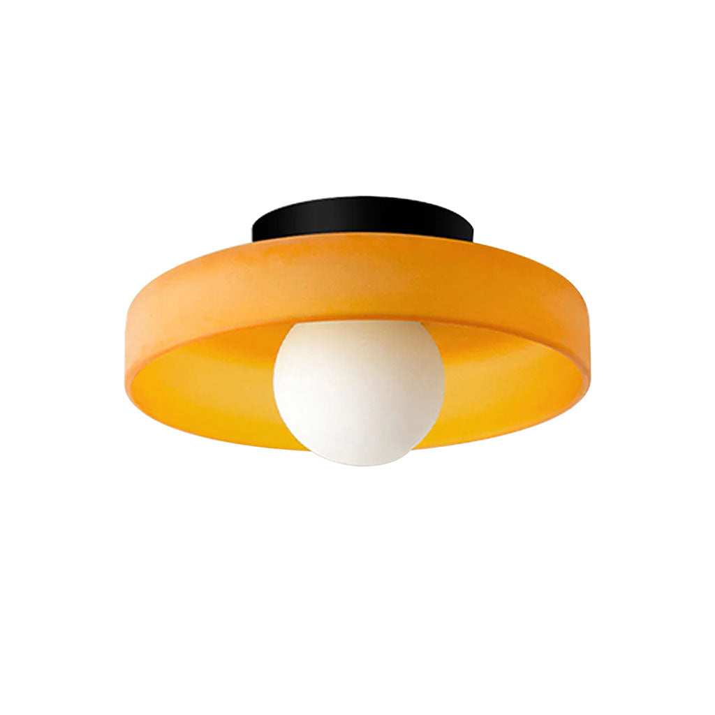 Lumisca Glasplatte Decken- & Wandleuchte Modern Weiß Wohnzimmer