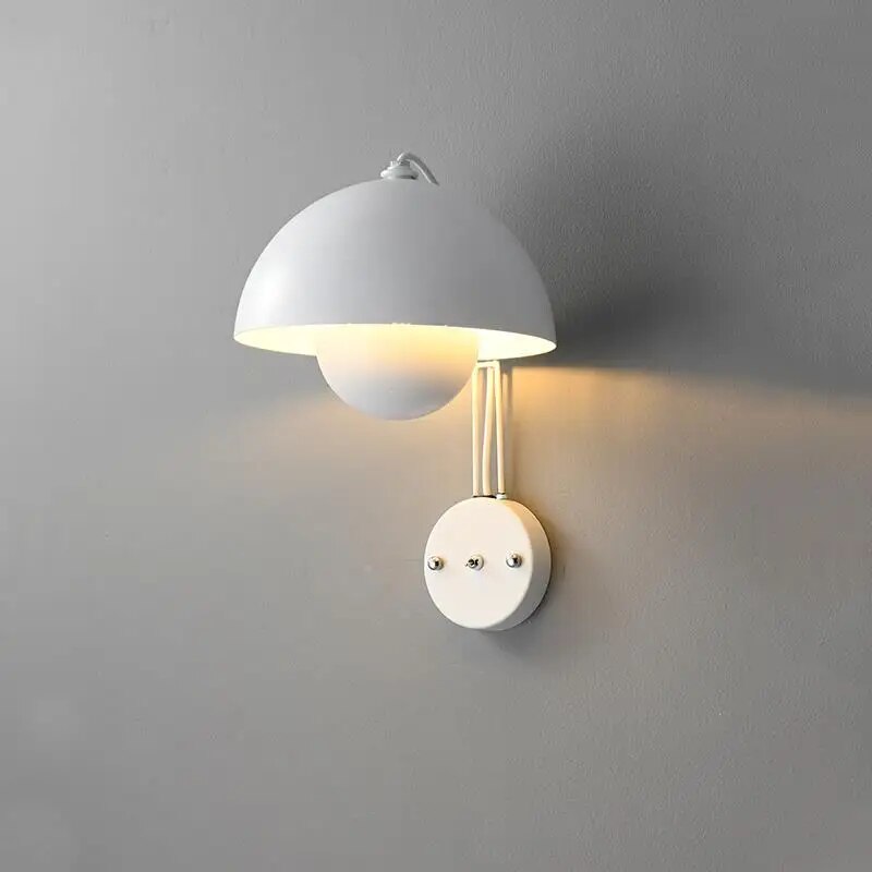 MushroomBloom LED-Wandleuchte - Modernes Pilzdesign