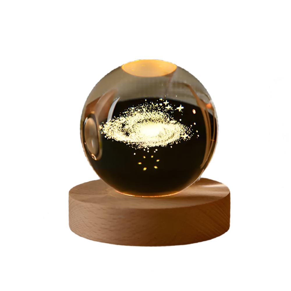 CosmoGlow 3D-Universum Lampe – RGB Licht, dekorativ, für Schlafzimmer