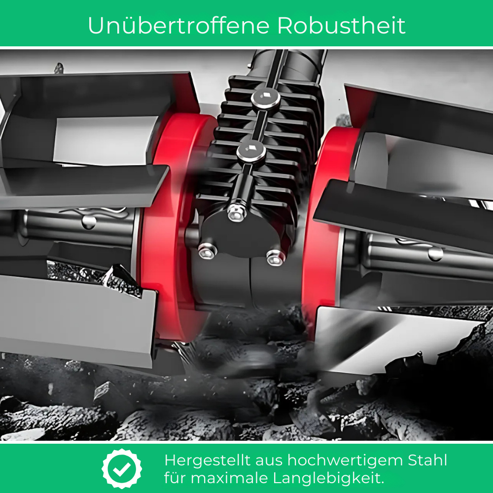 Unkrautbürste G700 PRO 28cm 9Zähne Freischneider 26/28mm Manganstahl
