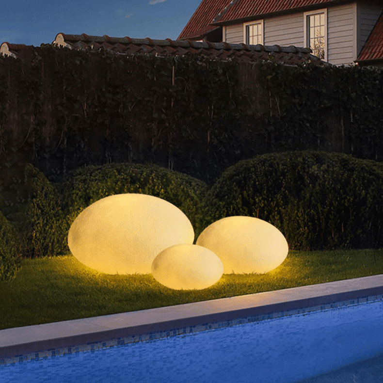 StoneGlow – Moderne Steinleuchte, wasserdicht, für Gartenwege