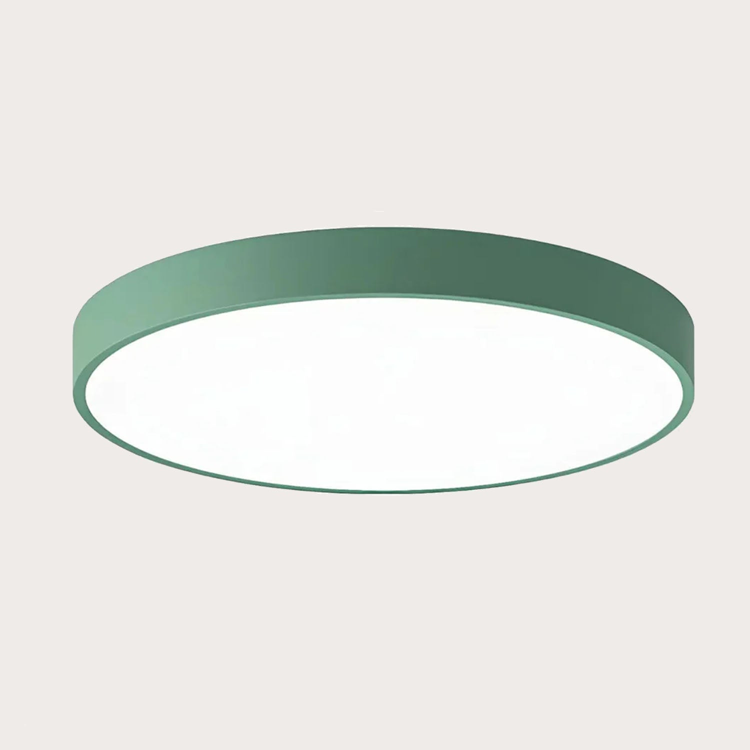 LumiCircle LED Deckenlampe Rund Modern Dimmbar Weiß fürs Wohnzimmer