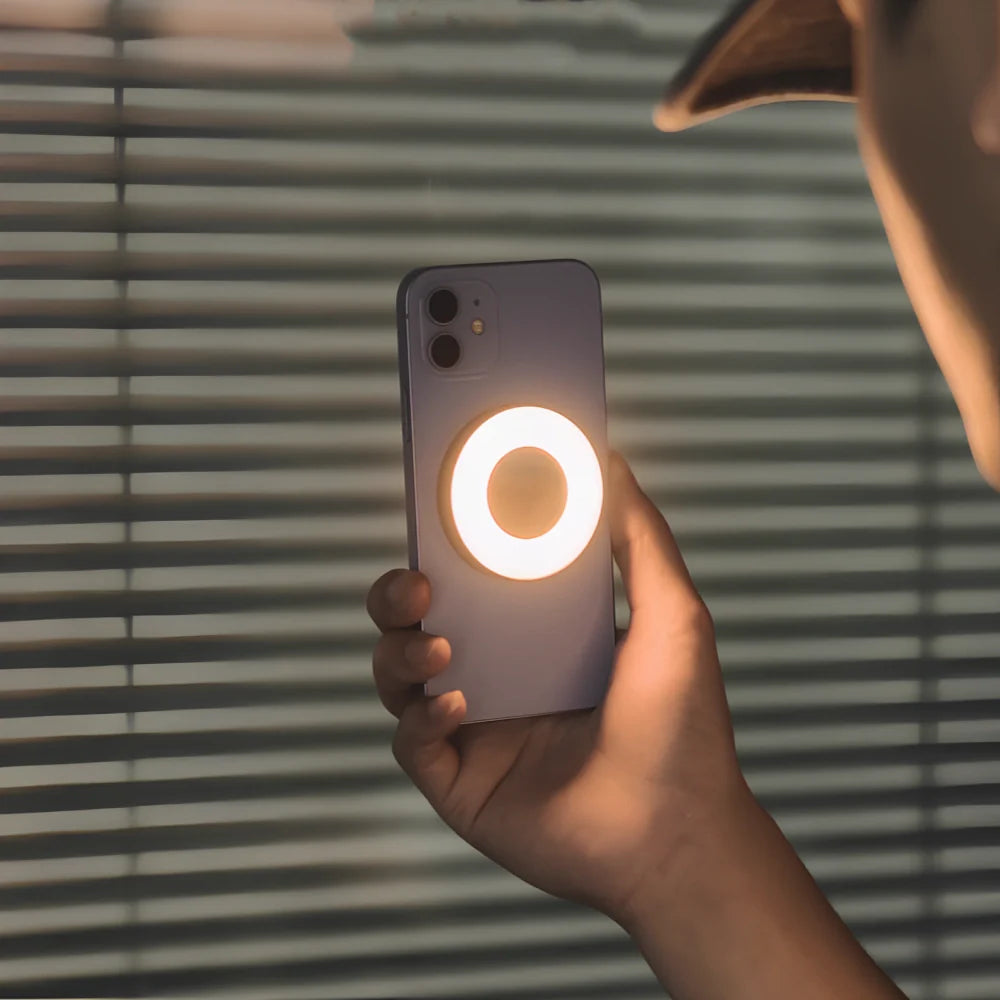 LumiMag LED Fotolicht Magnetisch – Tragbar & Dimmbar Weiß