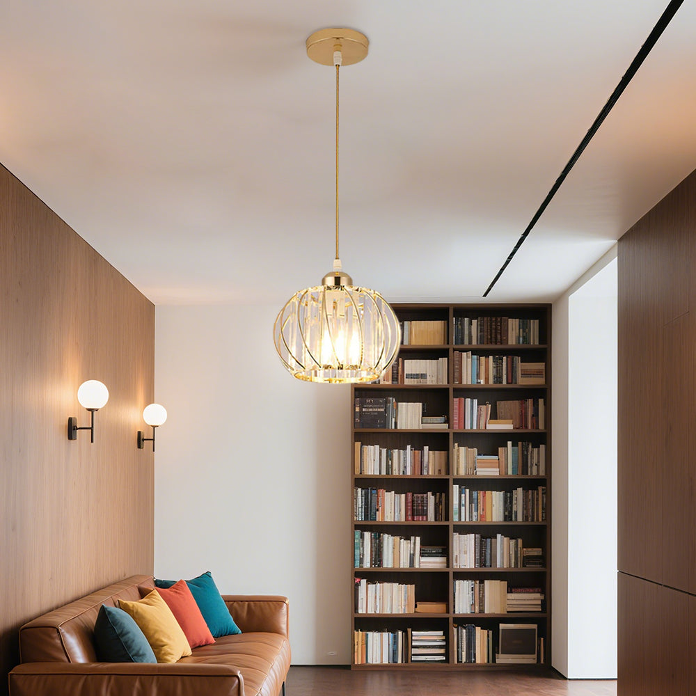 Nordische Pendelleuchte Glas – LED – Kugelform – Flur & Wohnzimmer