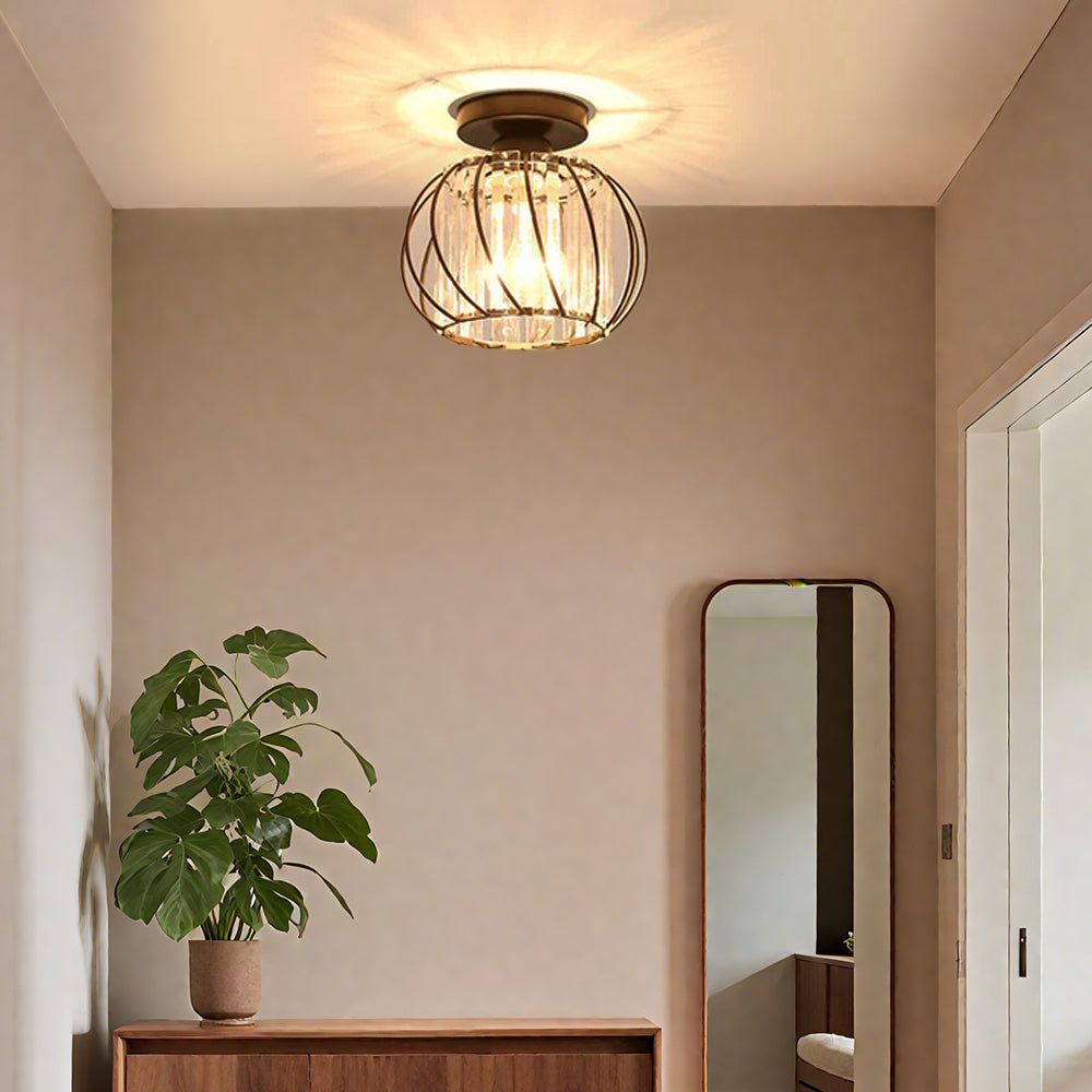 Nordische Pendelleuchte Glas – LED – Kugelform – Flur & Wohnzimmer