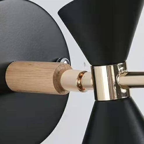 Nordic One - Wandleuchte mit Uhr - Elegant und funktionell