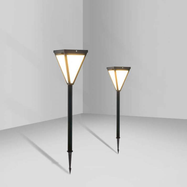 LumoOrr Außenlampe Modern LED Schwarz Metall für Terrasse