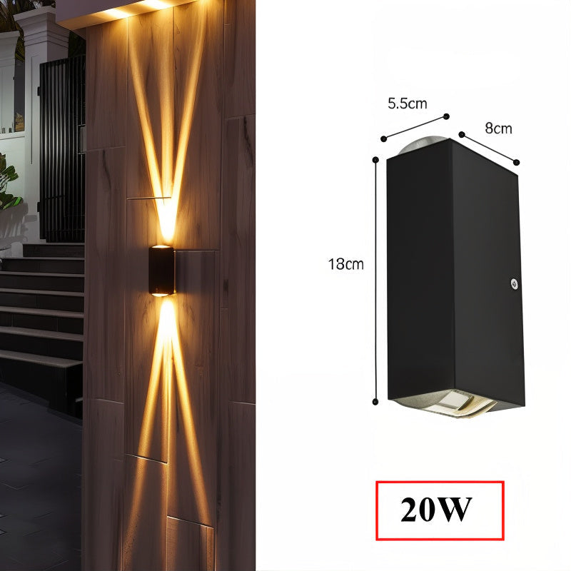 RainGuard – LED Flutlicht wasserdicht für Garten, Einfahrt & Außenwand