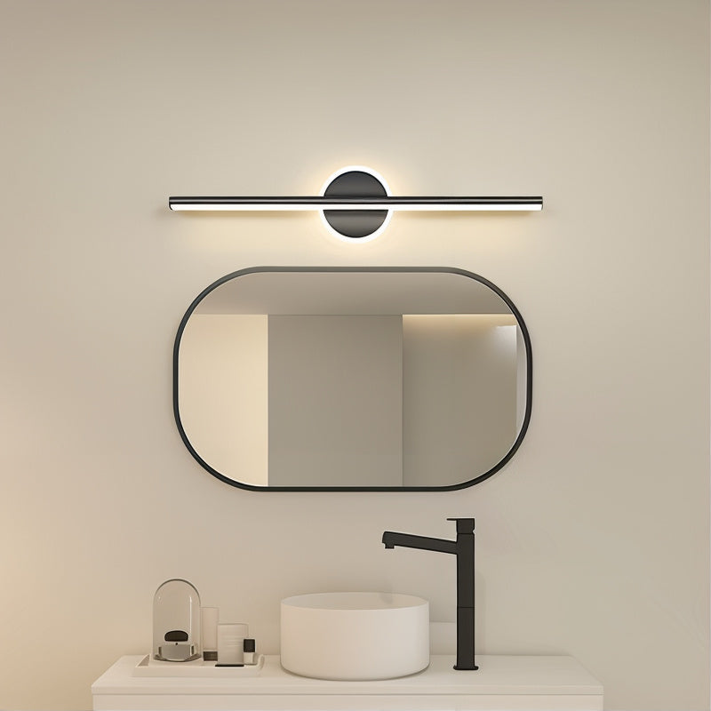 GleamNova – Stilvolle LED-Wandlampe in Schwarz/Gold