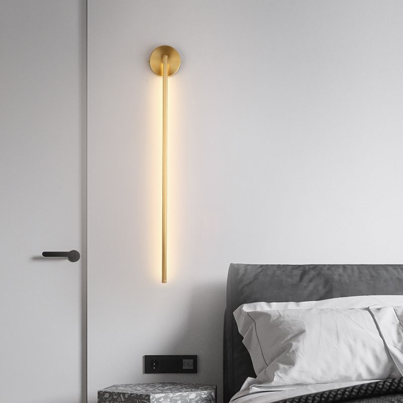 EliasGold - Lineare LED-Wandleuchte - Modernes Golddesign