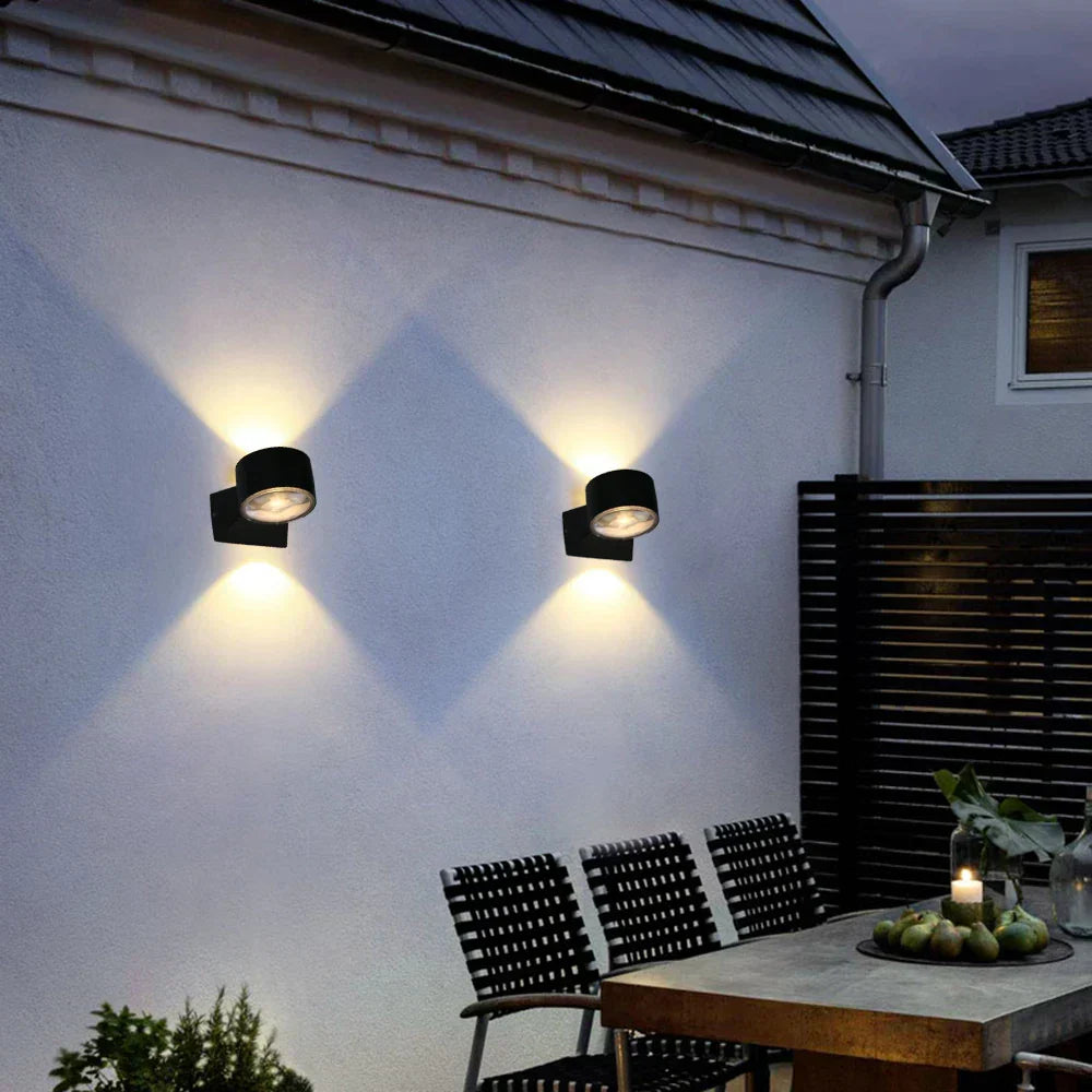 AquaLux – Stilvolle und Wasserfeste Gartenlampe aus Aluminium