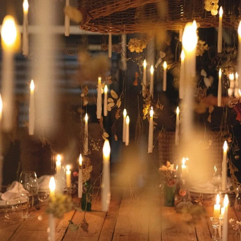 MystiGlow Schwimmkerzen – LED, kabellos, Warmweiß, Hochzeit & Outdoor