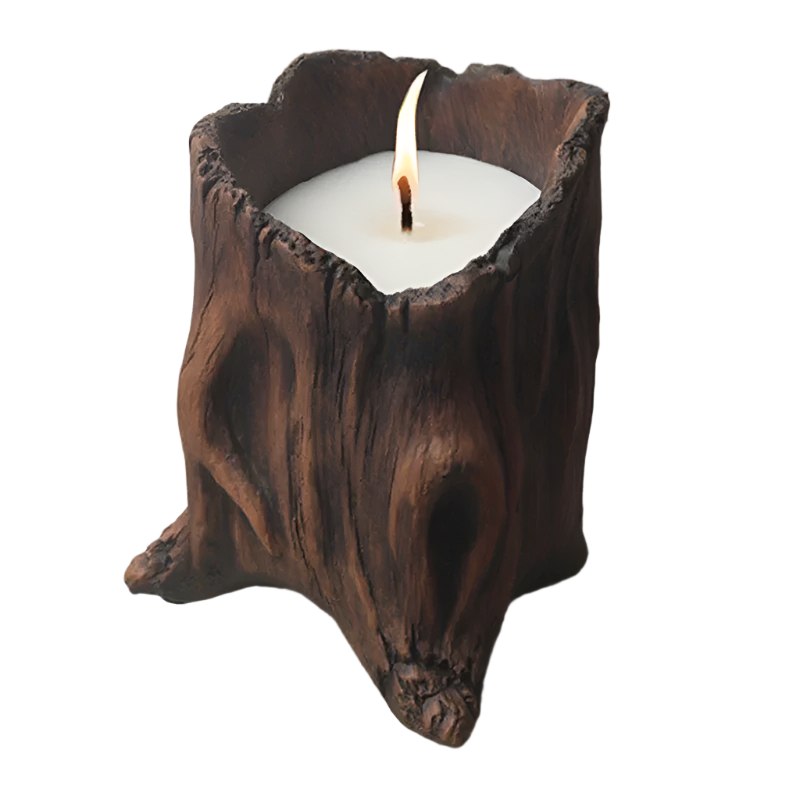 LumoNest Kerzenschale Vintage-Stil Bronze für Tischdeko Innen