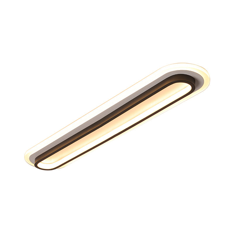 Ovaluxe – Moderne LED-Deckenleuchte im ovalen Design