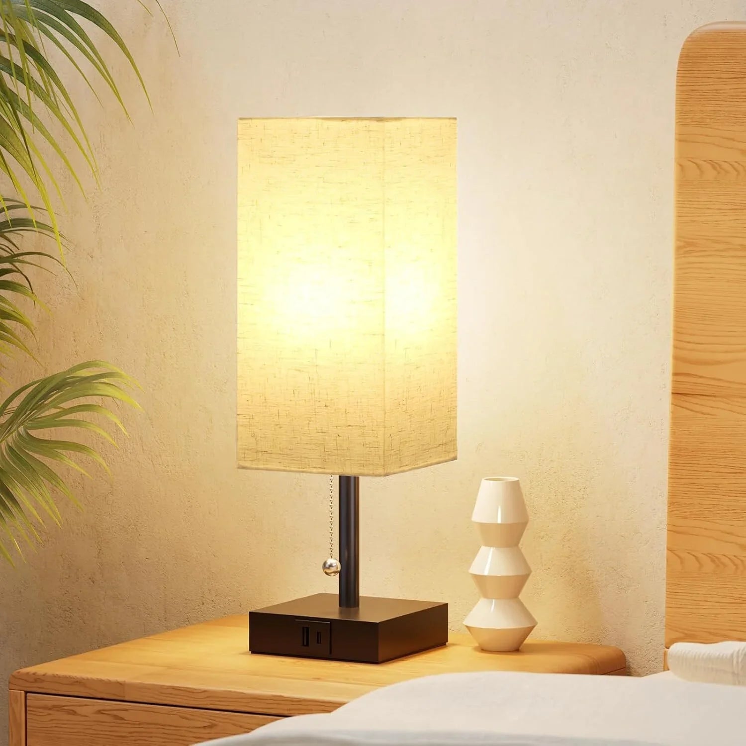 FlexiLamp - Dimmbare Tischleuchte mit 3 Farbtemperaturen und USB-Ladeanschluss