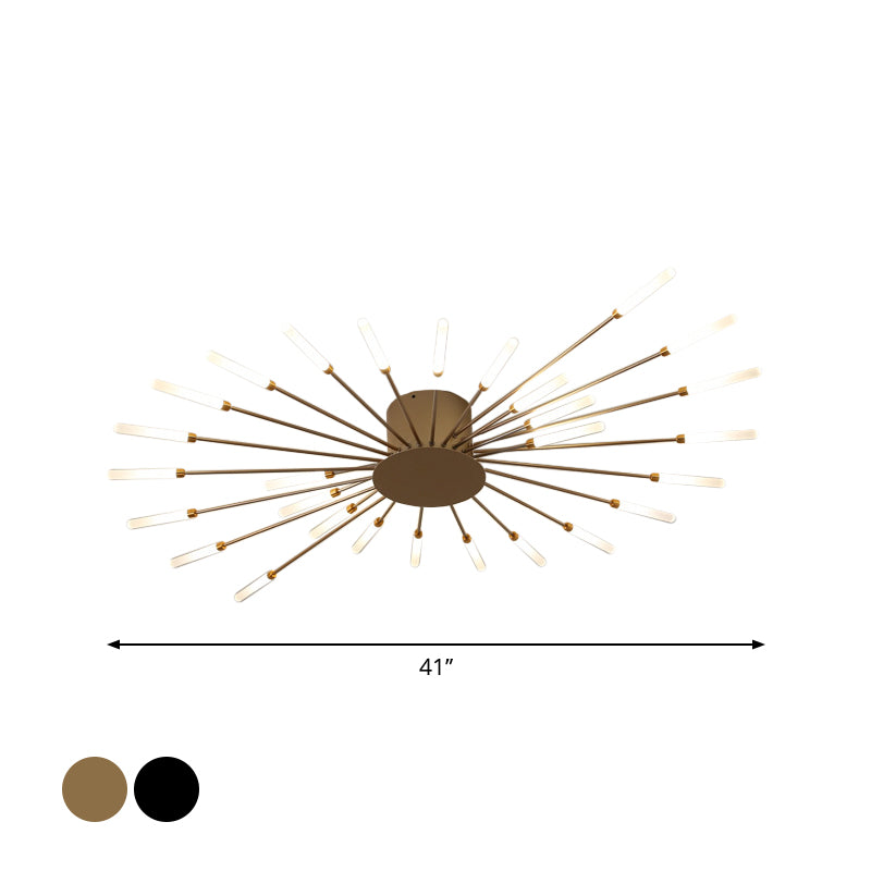 ZenithLume - Moderne Burst LED Deckenleuchte