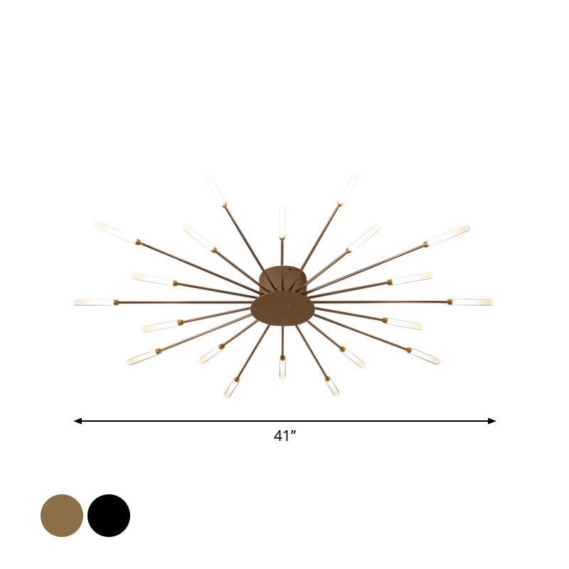 ZenithLume - Moderne Burst LED Deckenleuchte
