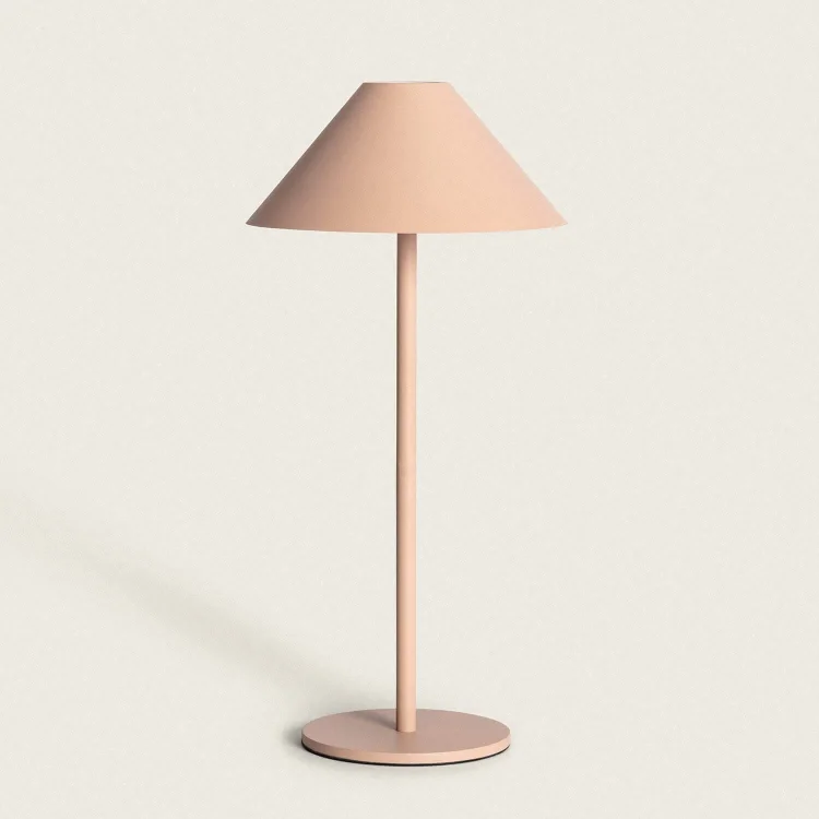 LumiZen Kegellampe skandinavisch dimmbar beige Schlafzimmer