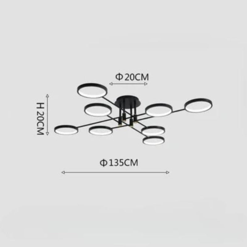 NovaLume - Eleganter LED-Hängender Kronleuchter