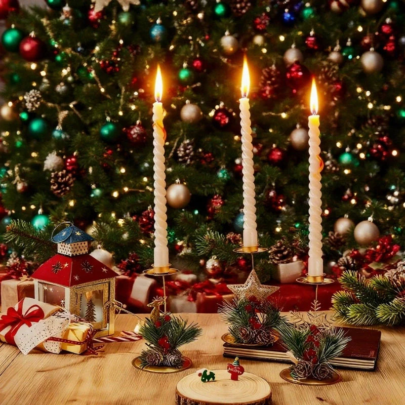 LumiCandle – Moderner Kerzenhalter, Metall, Für Esszimmer & Schreibtisch