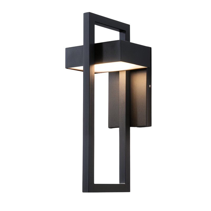 TwilightBeam – Moderne LED Außenwandleuchte aus Edelstahl für Garten & Hauswand