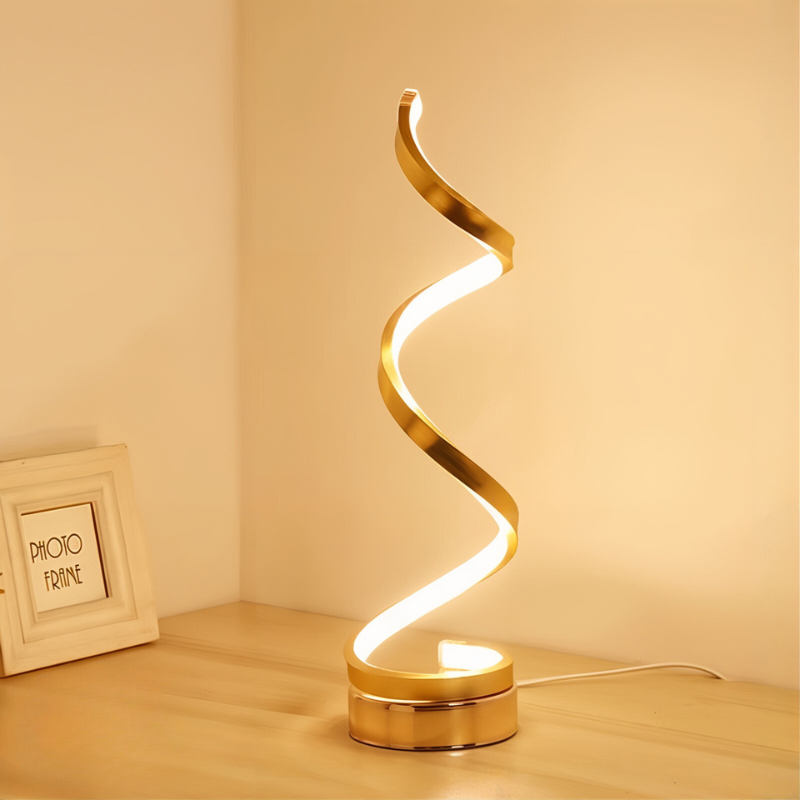 Glowspiral I Atmosphärische LED-Tischleuchte