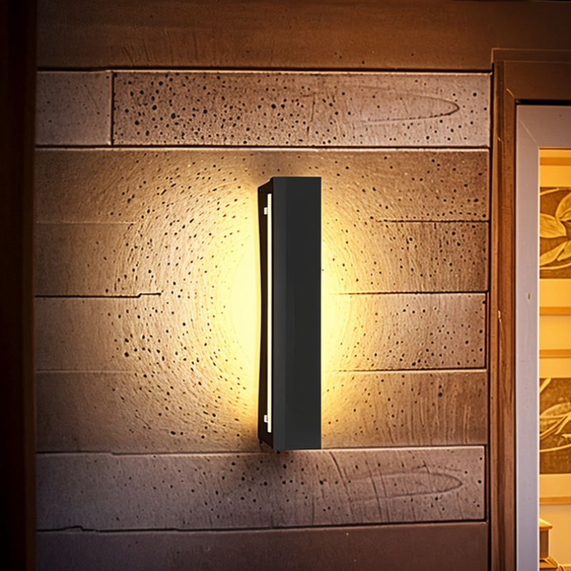 GlareLux – Moderne Außenwandleuchte für stimmungsvolle Beleuchtung