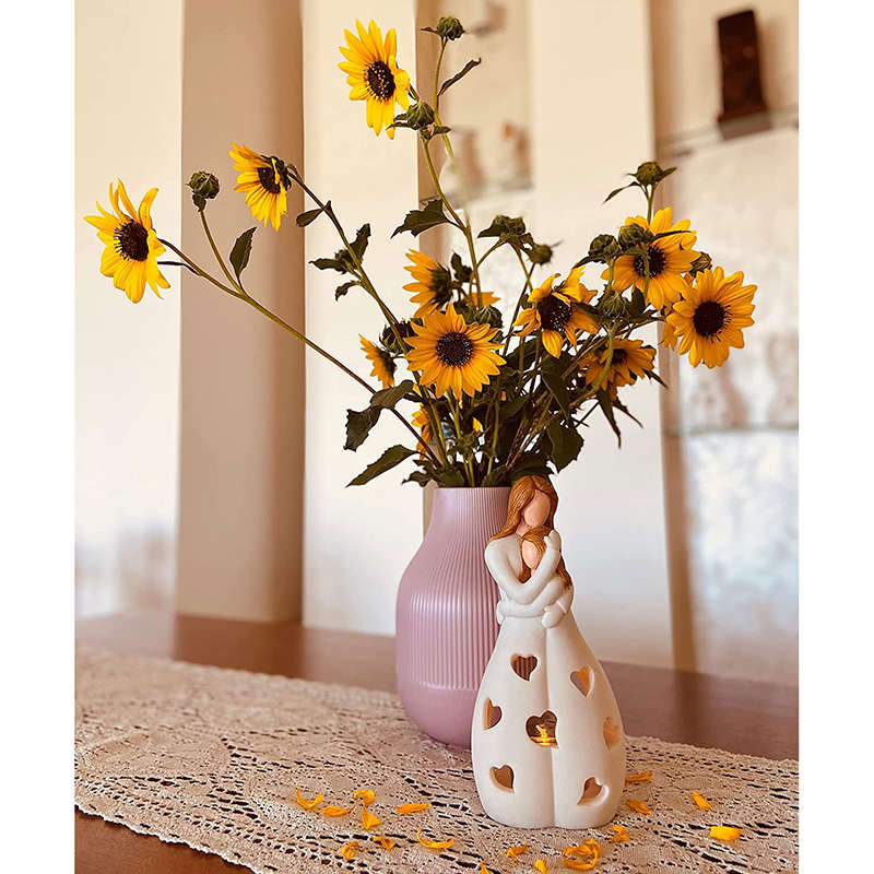 HerzGlow – Romantische LED-Tischlampe Herzform Warmweiß Schlafzimmer