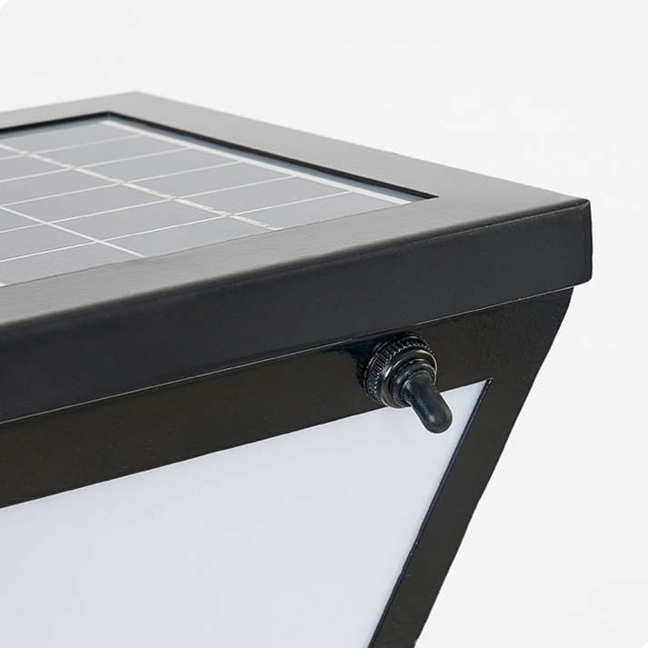 LumoOrr Außenlampe Modern LED Schwarz Metall für Terrasse