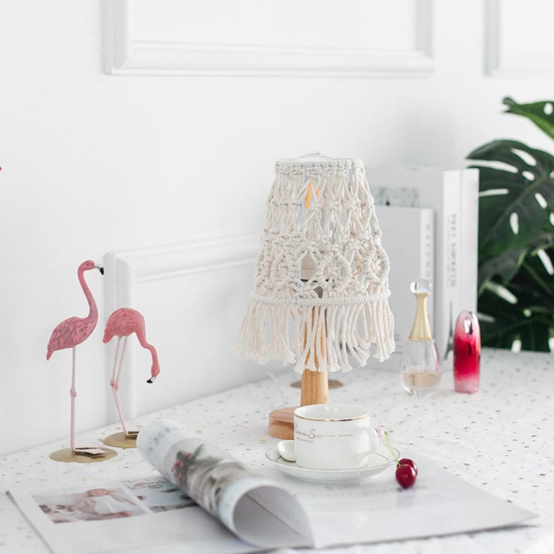 ConeLuma Tischlampe Modern Flexarm Keramikfuß Weiß Schlafzimmer