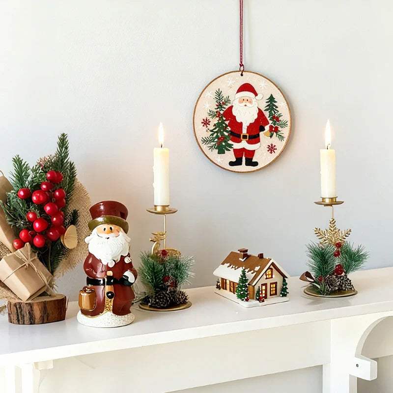 LumiCandle – Moderner Kerzenhalter, Metall, Für Esszimmer & Schreibtisch