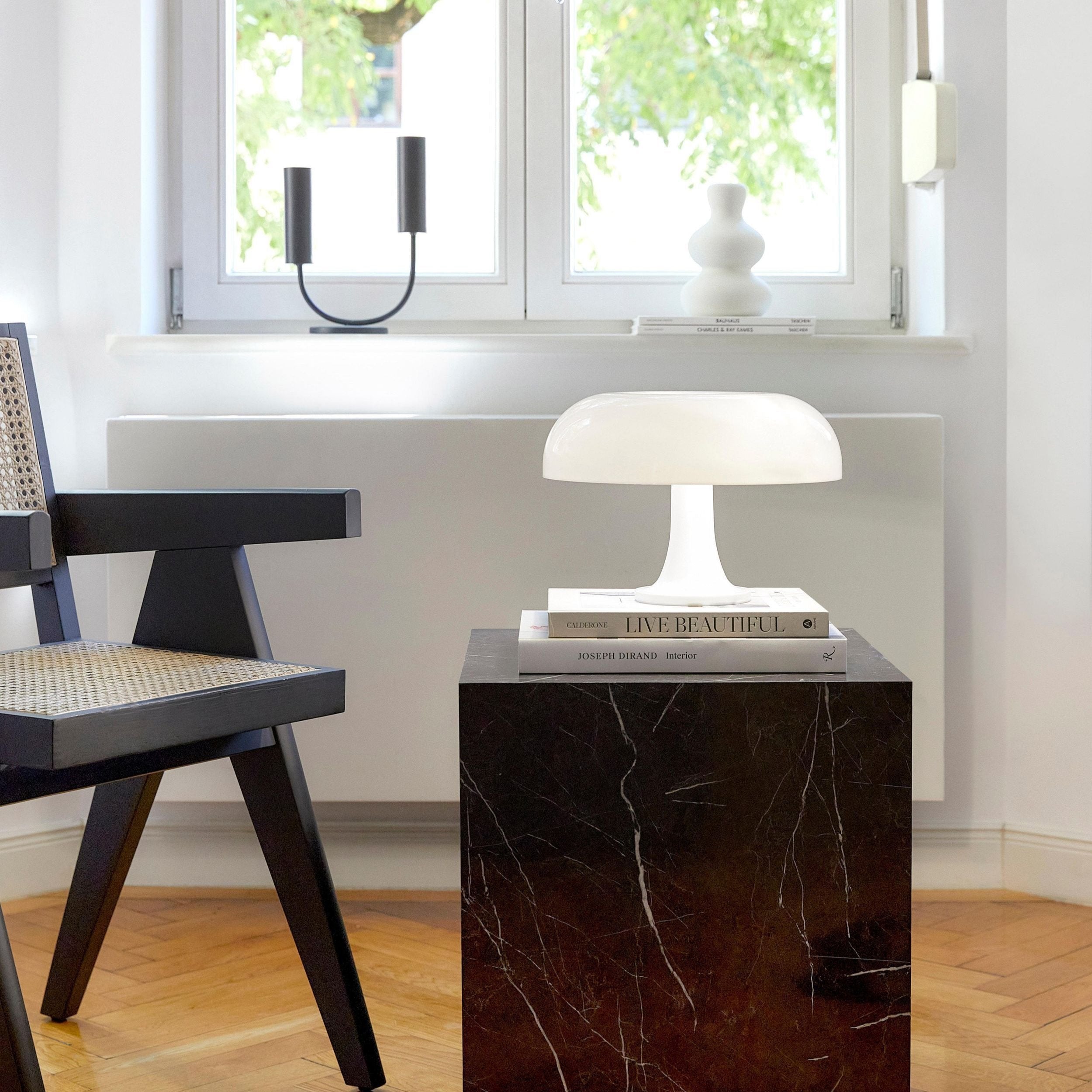 MushGlow Pilz Tischlampe – Retro LED dimmbar – Warmweiß Nachttischlampe