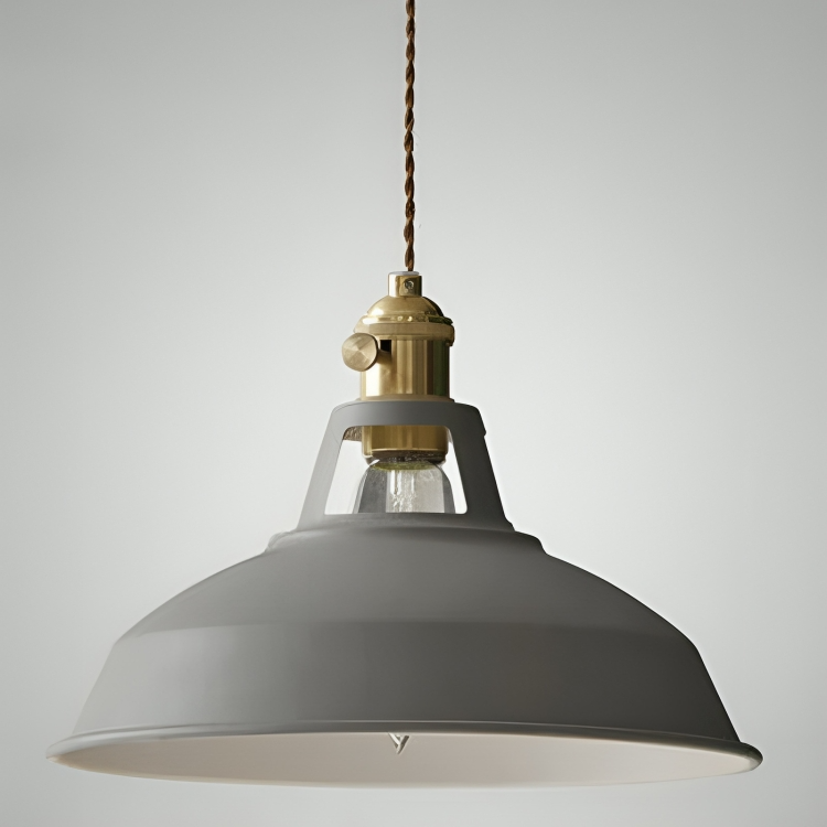 Loftico Hängeleuchte, Industrial Retro, Metall, 1-Flammig, Für Wohnzimmer
