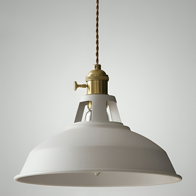 Loftico Hängeleuchte, Industrial Retro, Metall, 1-Flammig, Für Wohnzimmer