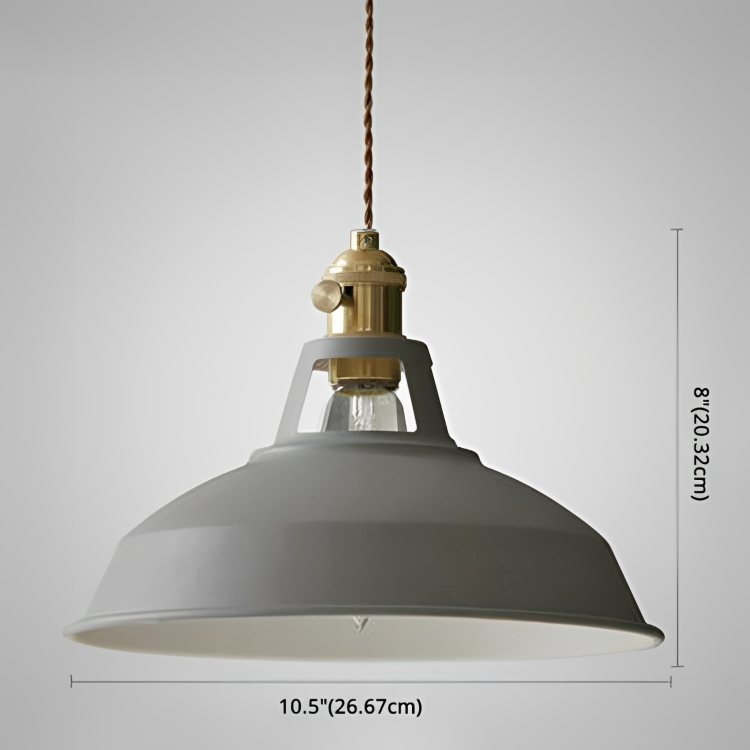 Loftico Hängeleuchte, Industrial Retro, Metall, 1-Flammig, Für Wohnzimmer