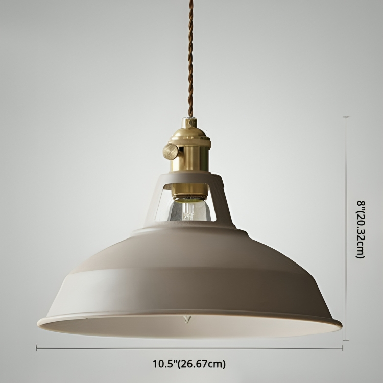 Loftico Hängeleuchte, Industrial Retro, Metall, 1-Flammig, Für Wohnzimmer