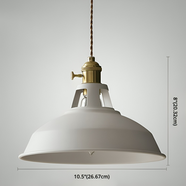 Loftico Hängeleuchte, Industrial Retro, Metall, 1-Flammig, Für Wohnzimmer