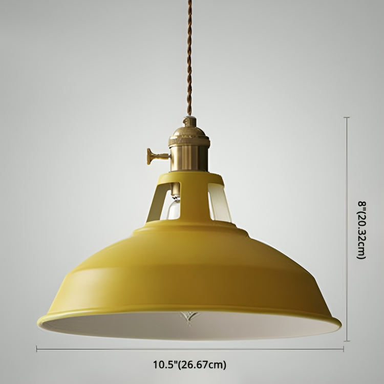 Loftico Hängeleuchte, Industrial Retro, Metall, 1-Flammig, Für Wohnzimmer