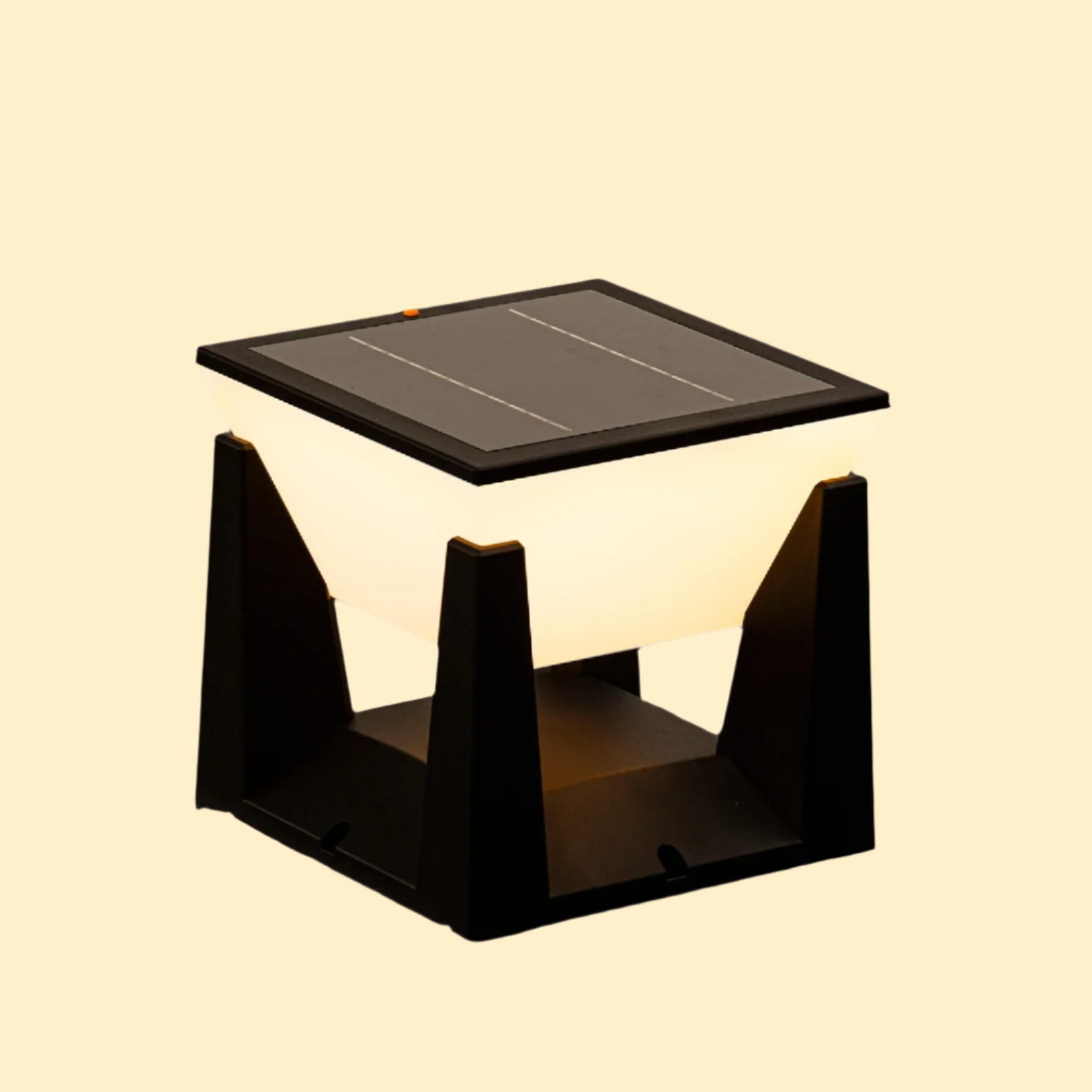 SolaWege LED Wegleuchte – Solar Außenlampe Schwarz für Garten