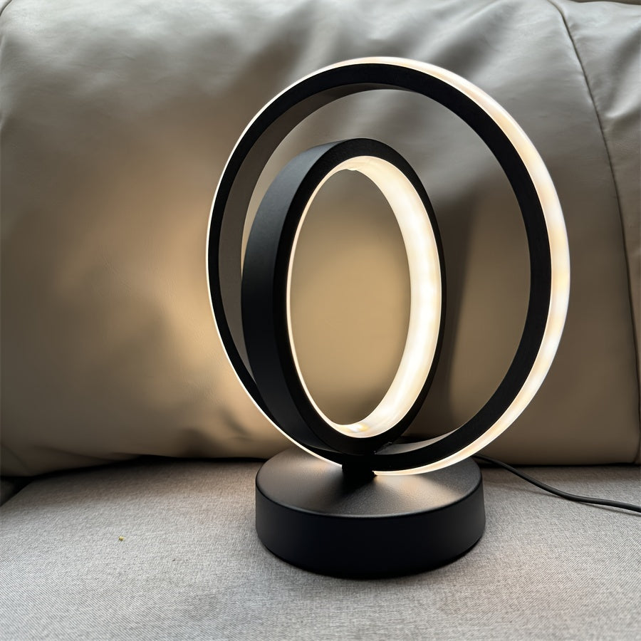 LumiRise - Moderne dimmbare USB-LED-Tischlampe