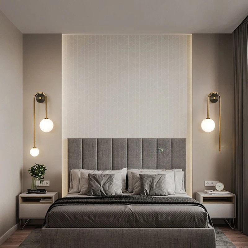 GlasVéa – Minimalistische Wandleuchte mit warmem Licht