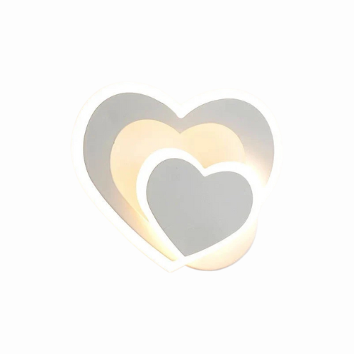 HeartBliss Lampe - Romantisches Herz Design für Schlafzimmer und Wohnzimmer